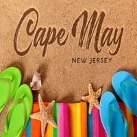 Cape May, New Jersey, Flip Flops na plaži