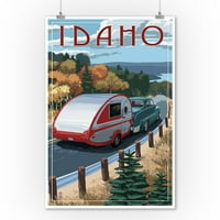 Idaho, retro kamper na putu