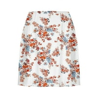Dianli ženske suknje za tenis Athletic Stretchy kratke joge hlače labave ljetne casual cvjetne pantalone