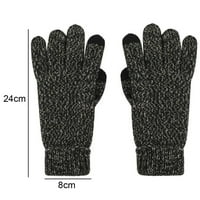 Ženske zimske rukavice za hladno vrijeme, manžetne tempozitke termalne rukavice za vožnju