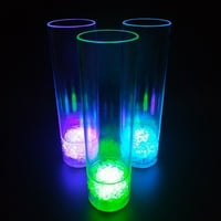LED bljeskalica za vodu za vodu LED bljesak blistavo svjetlosko vino pivo pivo šalice za zabavu akrilni