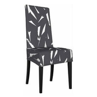 Jednobome Art Dizajn stolica Seat Cover Classic Jednostavni poluton Creative Poliestera koji se rafeski