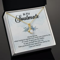 Poruka ljubavi: primamljiva Kartica za ogrlice s dušem s dušom