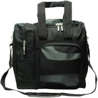Deluxe jednokutna torba za kuglanje s velikim zasebnim odjeljkom za kuglanje ili dodatnu opremu - drži