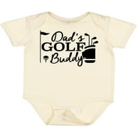 Inktastični tata Golf Buddy Poklon Baby Boy ili Baby Girl Bodysuit