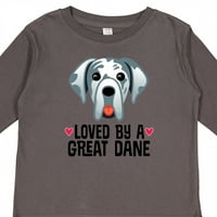 Inktastic Great Dane Dane Lover Poklon Dječak majica majica dugih rukava s dugim rukavima