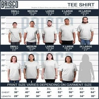 Smiješan pesimist za popis lijenih muških grafičkih majica Tees Brisco Marke 5x