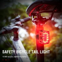 Biciklisti svjetla, punjivi biciklistička svjetla postavljena super svijetla 8+ modus, IP vodootporna
