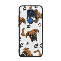 Boxer-Dog-telefon za moto G Igra za žene Muška Pokloni, Mekani silikonski stil Otporan na udarce - Boxer-Dog