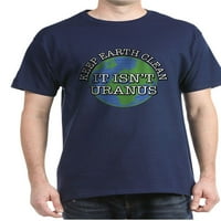 Cafepress - Držite Zemlju čistu tamnu majicu - pamučna majica