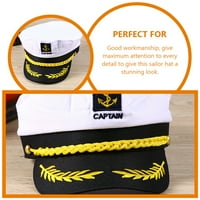 Kapetan šešir Faza izvedbe kostim šešira Cosplay Navy šešir kostime Party Hat