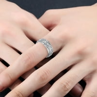 Mnjin pozlaćeni prstenovi ljubavni prstenovi zabogav prstenje za žene prstenovi za žene i muškarce H6