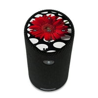 Naljepnica za kožu za Echo Tap Skins naljepnice pokrivaju crveni cvijet na polka točkicama