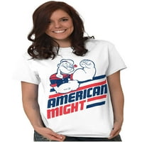 Popeye Mornar muškarac Amerikanac može muško grafička majica majica majica za brisco L