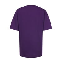 Zpanxa Košulje za podizanje raka dojke Wemens Works Tops kratkih rukava bluza s bluzama Svjetlosno slovo