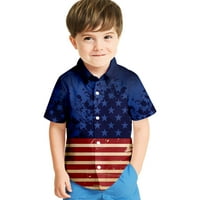 Košulje Nezavisnosti Sretne casual majice Muški povremeni kratki rukav odjeću Dečko pokloni Majice Muške