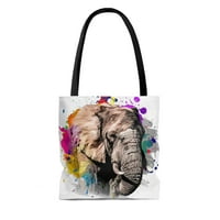 Elephant tote tote, prilagođena torba, tiskana torba, torba za putovanja, torba za putovanja, prilagođena