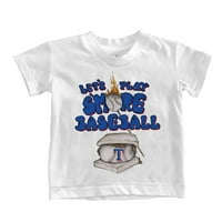 Dojenčad sitni otvor bijeli Texas Rangers s'mores majica