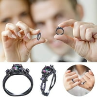 Do 65% popusta na AMLBB Žene prstenovi za čišćenje Višeslojnik Prekrivač za dobrodošli Lood Luck Ring