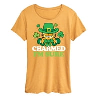 Garfield - Charmed Siguran sam - Ženska grafička majica kratkih rukava