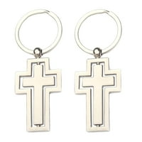 Silver Cross poklon privjesak za religiju Teme za ključeve Rotirajuće privjeske od legure cinka Ključni
