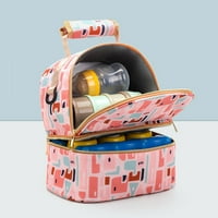 Taize Multifunkcionalna mama torba modna tiska za bebe Hrana pumpa za grudi Termička torba za hranjenje