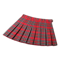 Calzi ženska visoka struka naglih suknji za tenisu Skirt line klizače suknje s kratkim hlačama