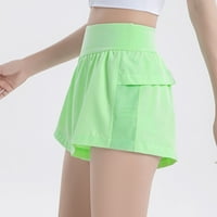Ženske kratke hlače Kuglična džepa Sportska haljina Mini tenis Suknja Tenis Haljine Žene