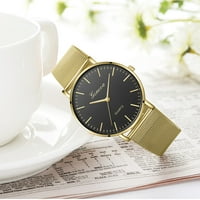 【Miarhb】 Ženeva ženski klasični kvarcni čelični čelični ručni sat narukvica satovi
