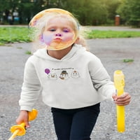 Slatka sablasna duhova mačića Hoodie Toddler -Image by Shutterstock, Toddler