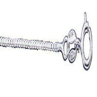 Sterling Silver 18 BO lanac 3D ogrlica za diplomu Privjesak