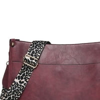 Hernalise kožna torbica za ženske kožne srednje veličine modni messenger torba za križarsku torbu ramena