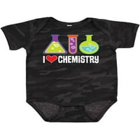 Inktastic Volim hemiju nauke poklon baby boy ili baby girl bodysuit
