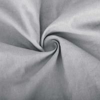 Ženske hlače za odjeću topla tanka pamučna elastična opuštena elegantna mešava siva obično se koristi