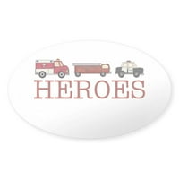 Cafepress - HeroescsDesigns naljepnica - naljepnica
