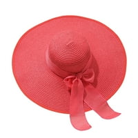 Cap široki ženski šešir sunčeve plaže na plaži, ribarske kape za bejplal