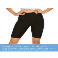 Liacowi ženske sportske kratke hlače, kratke hlače visoke elastične struke