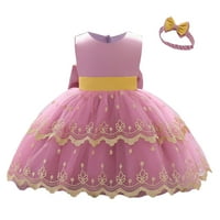 Kamo Toddler Princess Cvjetna haljina za djevojčice za djevojke za rođendanske vjenčanice haljine sa