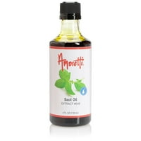 Amoretti - Basil Extract ulje uljnim otopinom Oz - visoko koncentrirano i savršeno za pecivo ili slane