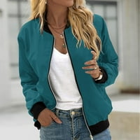 Floleo ženski casual trendi jakna za klirens kaputa sa džepom patentnim zatvaračem Cardigans Fashion