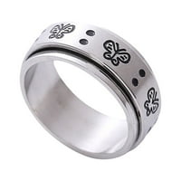 Bazyrey Fashion Wokel prsten Girl Ring Poklon Nakit Djevojke Pokloni za ljubitelje Personalizirani poklon