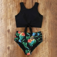 Veličina Kupanje za žene Ispis seta Push Up Beach odjeća kupaći kostimi kupaći kostimi Bikini Plivanje