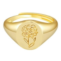 xinqinghao modna lično isklesana prstena hladna vjetra ženski nakit za žene nakit c