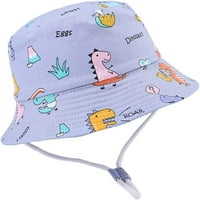 Cocopeantnts kašika za djecu za djevojčice Ljeto tanki crtani kašika kašika šešira za zaštitu od sunca