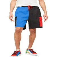 Capreze muškarci Blok u boji Sport Mini pantalone Klasična fit elastična struka Drća u teretani Ljeto