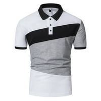 Akiigool muške polo majice Muški golf kratki rukav ljetni casual na otvorenom sportska majica