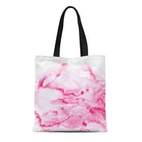 Platno torba Šarišna apstraktna lagana akvarel ružičasta apstrakcija umjetnička prekrasna svijetla za