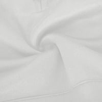 Amidoa Lagane pamučne majice Ležerne prilike dugih rukava sa dugim rukavima Zip pulover Slatke print