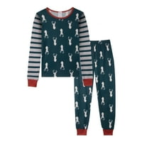 Moderna dječja dječaka pidžama setovi Dino Soft Boy PJS