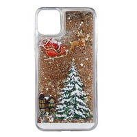 Perfect Match Božićni telefon - Trupnjak otporan na habanje Quicksand Poklopac školjke za iPhone